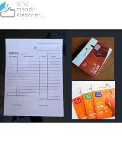Gambar Buku Bon / Invoice / Bill / Tagihan Paperline PPL NK B1 Nota Kontan Besar 1 Ply merek Paperline