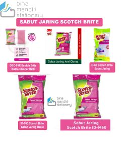 Sabut Pencuci Perabotan Piring Jaring Scotch Brite