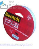 Katalog 3M Scotch harga murah & terjangkau, Image ATK Sekolah SIPLAH 3M Scotch 100-5A Economic Mounting Tape 24mm x 5m harga normal 33500 di Distributor ATK Bina Mandiri Stationery