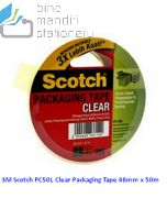 Katalog 3M Scotch harga murah & terjangkau, Image ATK Sekolah SIPLAH 3M Scotch PC50L Clear Packaging Tape 48mm x 50m harga normal 26500 di Distributor ATK Bina Mandiri Stationery