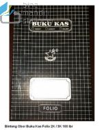 Gambar Atk Bintang Obor Buku Kas Folio 2 Kolom / 3 Kolom 100 Lembar Debit Kredit Saldo Beli di Toko Bina Mandiri Stationery harga murah semua peralatan sekolah lengkap