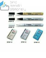 Katalog brosur gambar perlengkapan Spidol Paint Marker contoh Snowman EFSP Extra Fine Point Silver Marker Spidol Tinta Perak Permanent